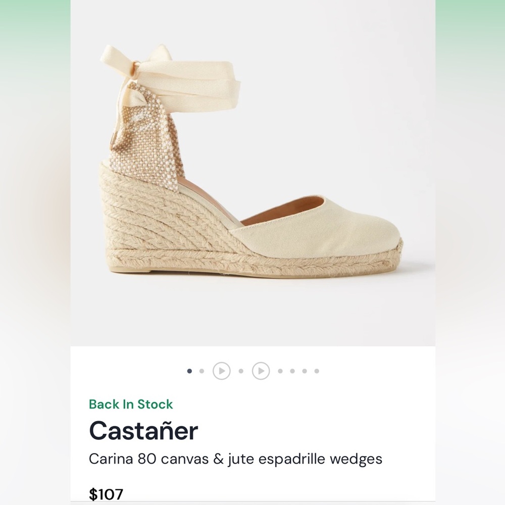 Castaner espadrilles wedges 80mm
